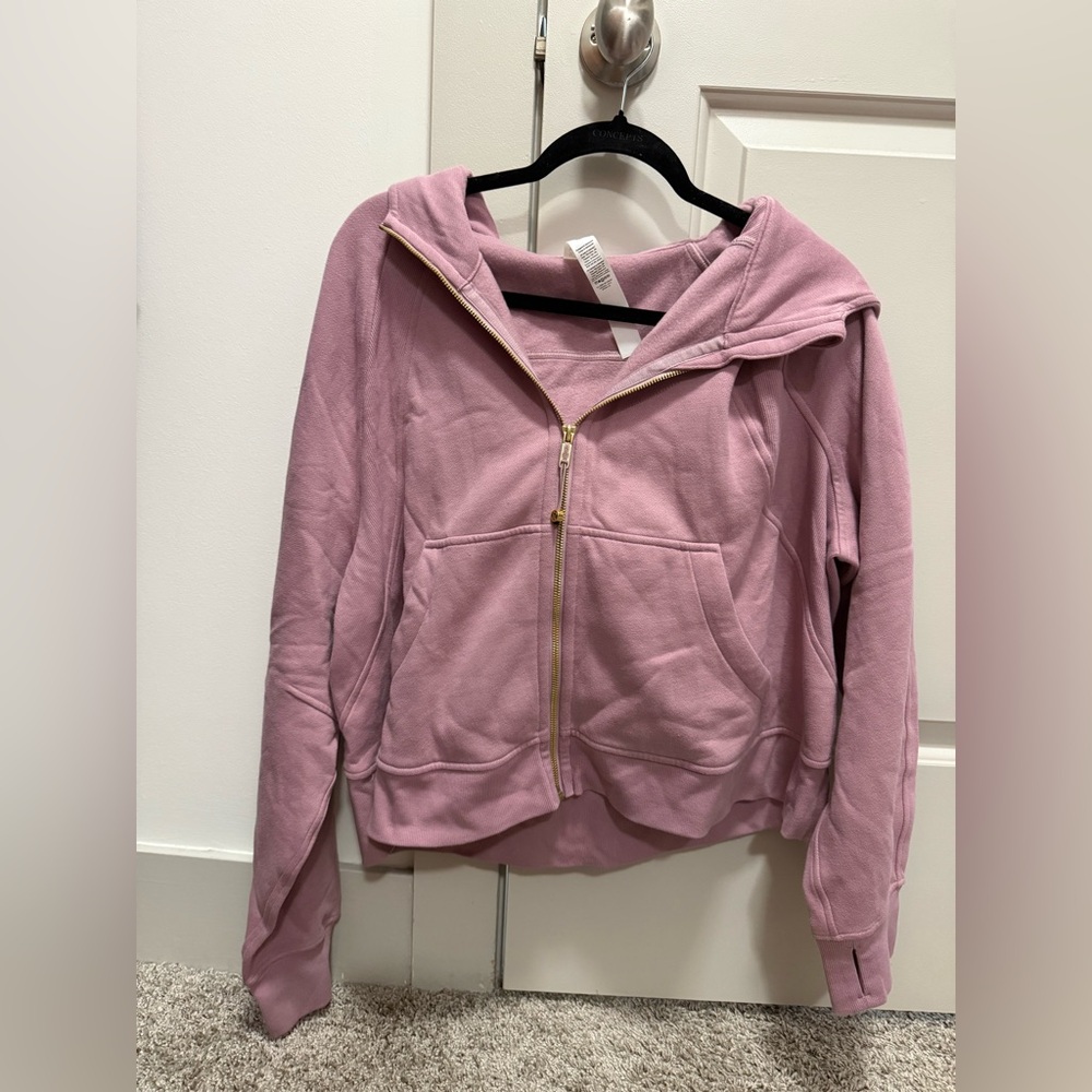 Lulu Lemon  XL\XXL Pink Scuba Full Zip Sweatshirt. 💕⚡️